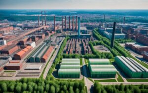 Wpływ przemysłu na zanieczyszczenia miasta