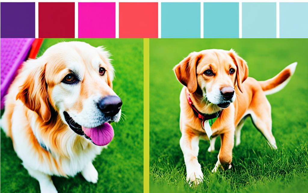 jakie kolory widzi pies