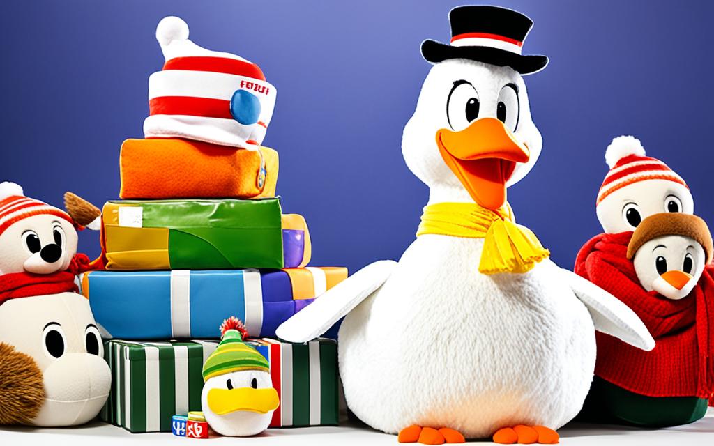 maskotka gęś o co chodzi