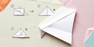 Jak zrobić samolot z papieru – prosty projekt origami Ciekawostki jak zrobić samolot z papieru