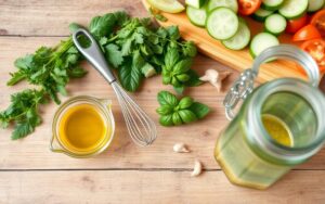 jak zrobić sos winegret